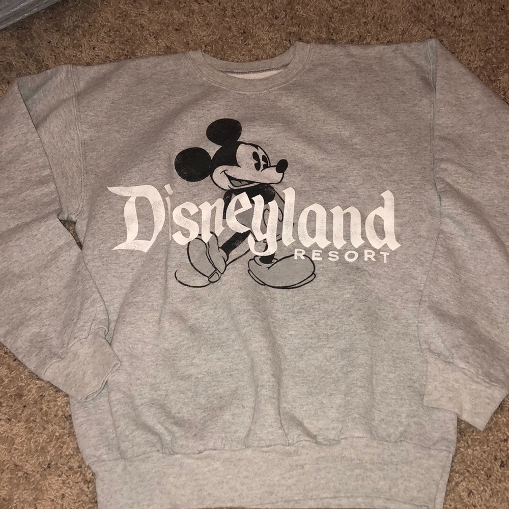Grey Disneyland Resort Sweatshirt